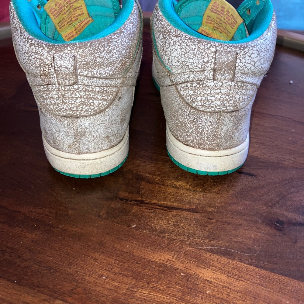 Nike Dunk Premium SB High Flamingo 313171-117 Men’s Size 8.5 Women’s 10 - Picture 4 of 11